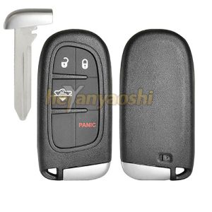 Quality Opel 4Buttons Smart Key Shell with Emergency Key Insert for sale