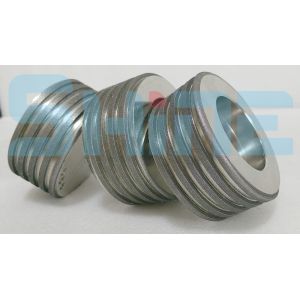 Thread Rolling CBN Sharpening Wheel Trapezoidal Reticulation Straight Tooth 320#