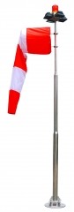 304 stainless steel windsock / wind direction beacon / windcone