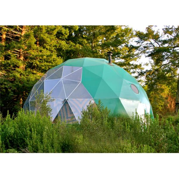 Flame Resistant Medium Instant Meeting Ceremony Geo Tent Dome For 60 Seats