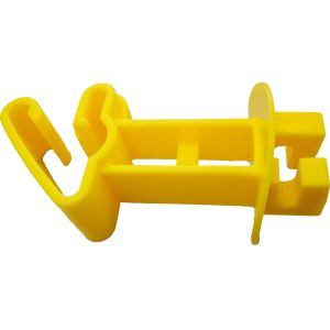 China CTN 5mm Wire T Post Electric Fence Insulators For Electric Fencing System With Yellow Color on sale
