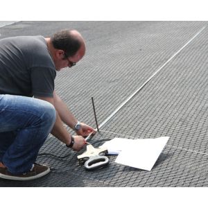 Stainless Steel Cable Net Ferrule Rhombus Mesh