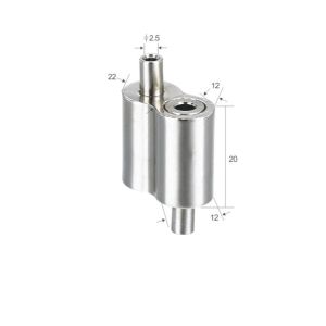 2.0 / 3.0mm Loop Maker Large Brass Universal Gripper With Security Cap YW-86426