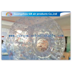 Big Transparent Inflatable Bubble Ball / Hamster Ball Popular Adults Soccer
