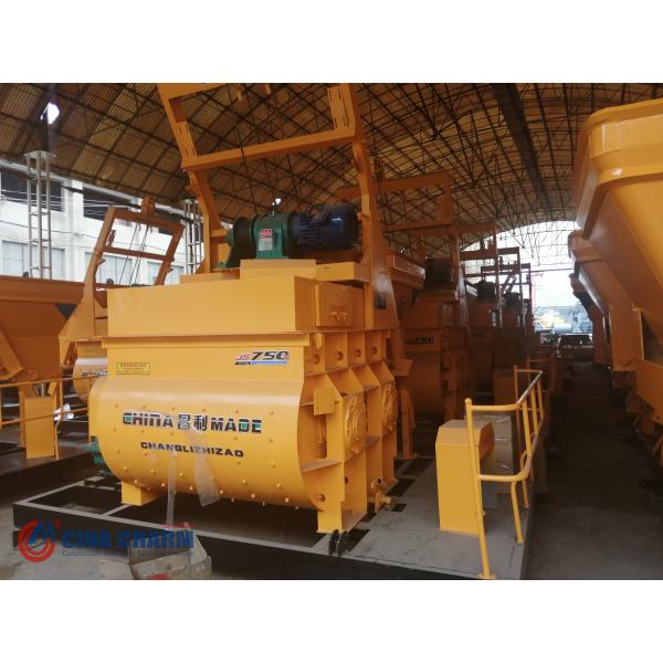 35m3/H Double Shaft Concrete Mixer Automatic Mixer Equipment JS750