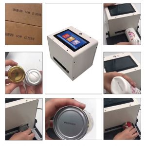 Portable Hand Date Coding Machine Inkjet Printer for Small Bottle Pouch Can Tin
