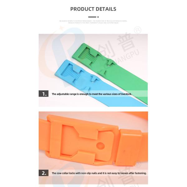 Colorful EVA Cow Leg / Goat Leg Strap Belt Solid Pattern Wipe Clean For Daily Wear