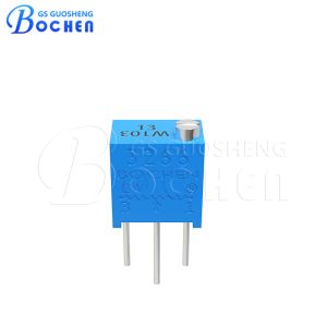 3266W-1-502LF 0.25W 5K Ohms Through Hole 1/4" Cermet Trimmer Trimming Potentiome