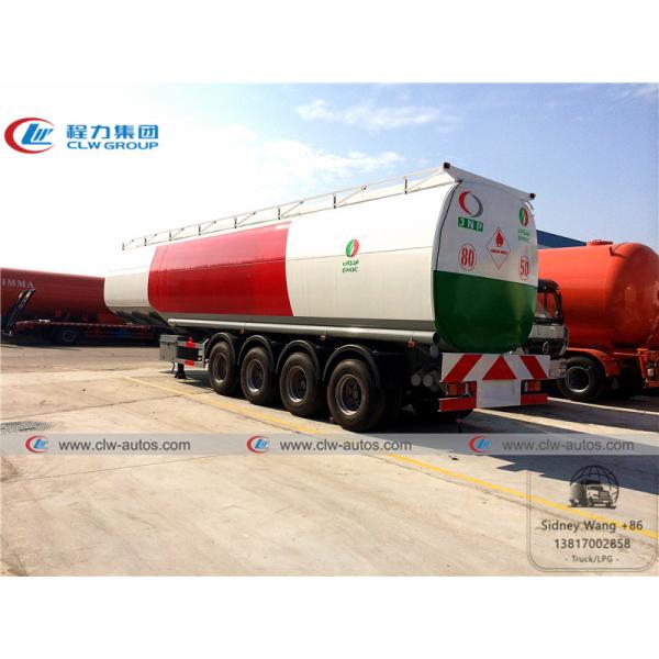 4 Axle 65000L 45T 50T 55T Fuel Tanker Truck Semi Trailer