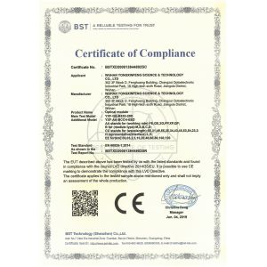 Wuhan Yongxinfeng Science & Technology Co., Ltd. Certifications