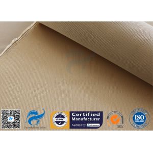 High Silica Woven Fabric 1200℃ Welding Heat Resistant 1200GSM 39" Brown