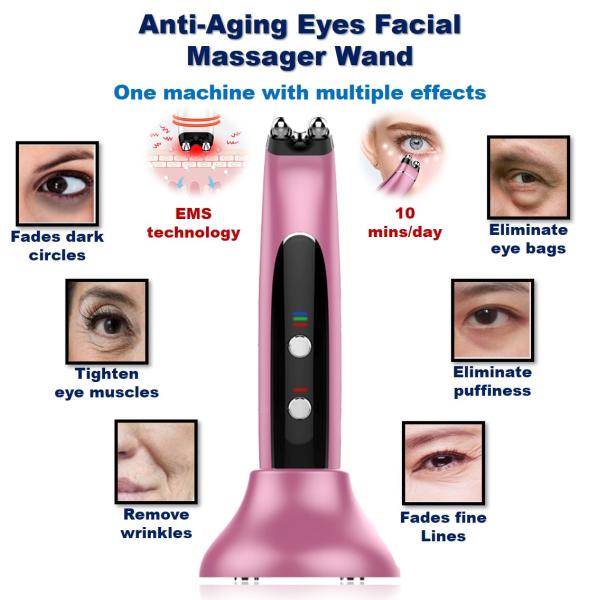 Electric Relax Vibrating Eye Rf Ems Eye Massager 220v