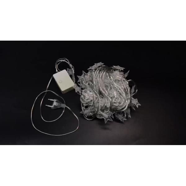 1.5m 6m 10m LED Star String Lights Christmas Garland Battery USB Powered Wedding