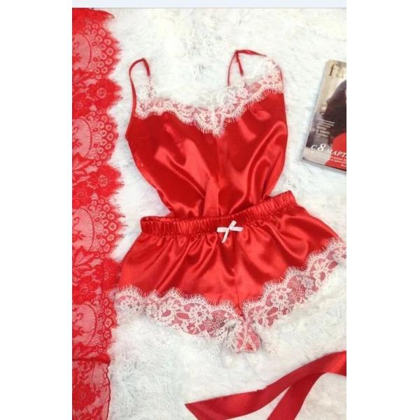 Women Fashion Sexy Lingerie Set Women'S Nightwear Cute Shorts And Top Sexy Pijama