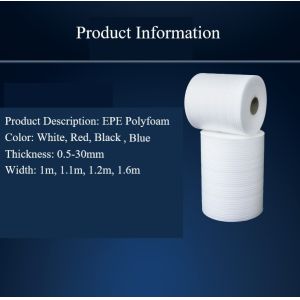 EPE Polyfoam Cushion Packaging Foam Lightweight Expandable Polyethylene Foam