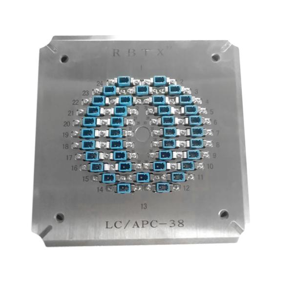 Lcapc38 Polishing Fixtures Holder 38 Ports Lc/Apc Fiber Optic Patch Cord Connectors Tip Grinding