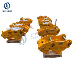 China Doosan Daewoo DH225 DH220-10 DH225-9 DH258 EC290 Quick Coupler 12t 13t 20t 22t 30t 35t 40t Excavator Quick Coupler for Tilt Hitch Attachment on sale