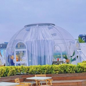 Fashion Geodesic Dome Tent 5m Waterproof Bubble Camping Tent