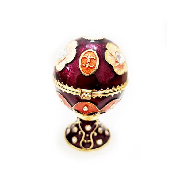 Faberge Egg Trinket Box Faberge Egg Trinket Box Egg Shaped Jewelry Box for Women Egg Trinket Box Gift Birthday Gifts
