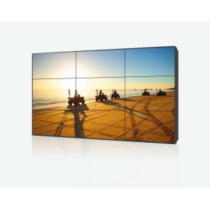 4K 49 Inch Digital Signage Video Wall LCD Screen 3.8mm 3840x2160 Resolution