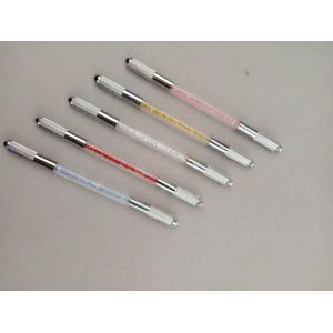 Wholesale Price Double-headed Tattoo Manual Pen Crystal Acrylic Microblading