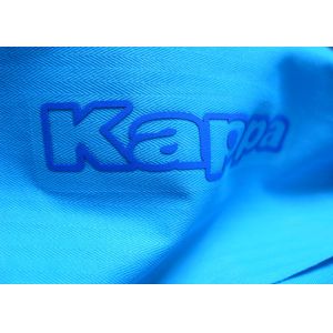 Durable Custom Clothing Patches , Pvc Rubber Printing Heat Transfer Label