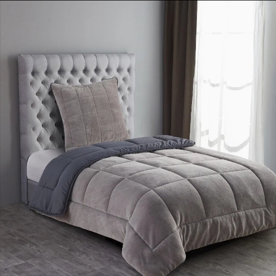 Double Face Flaneel Fleece with Luxury Microfiber Hotel Down Quilt Supplier