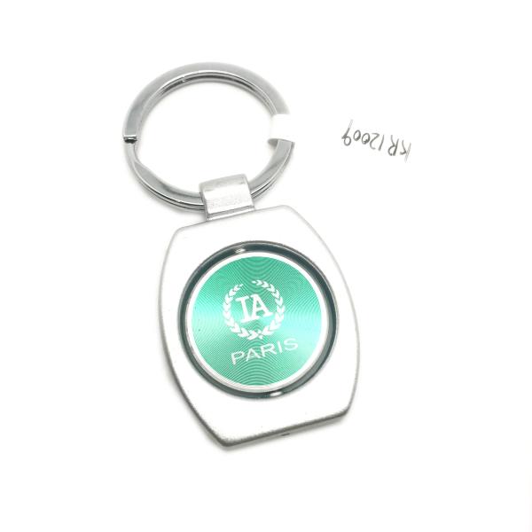Customized Logo Metal Keychain Holder with MOQ of 500 Pieces
