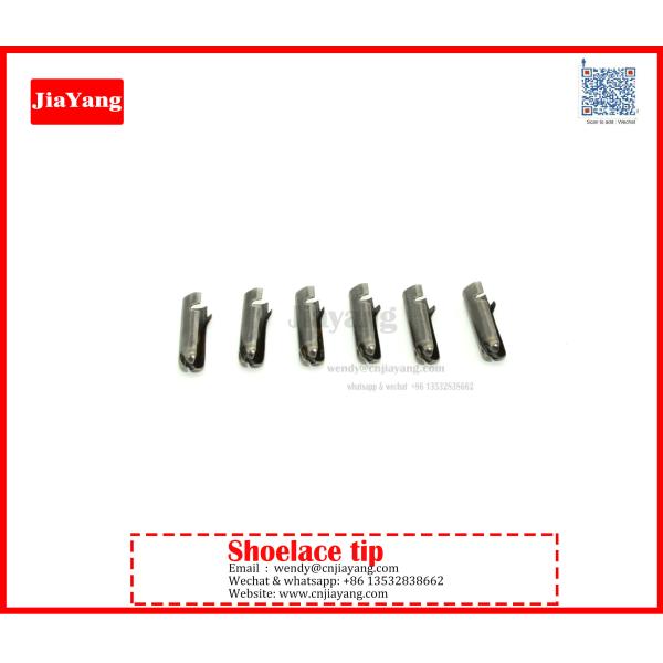 Jiayang metal aglet for end of shoelace drawstring garment