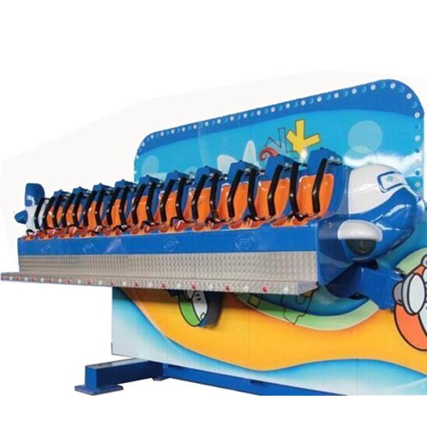 Unique Style Mini Miami Ride FRP And Steel Material For Adults / Children