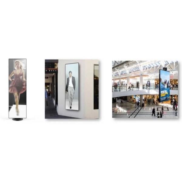 Pixel Pitch 2.59mm LED Poster Displays , LED Advertising Player Screen Aluminum