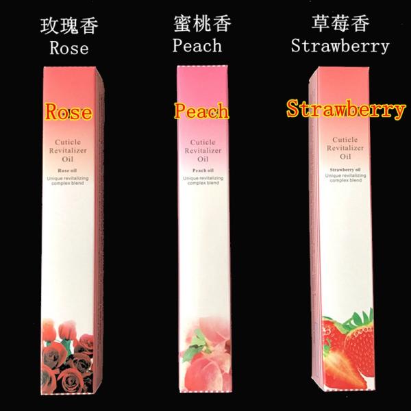 Private Label Fruity Smell Nails Moist Cuticle Revitalizer Oil 15 Styles Soften Brush Nail Care Private Label Cuticle Oil Pen