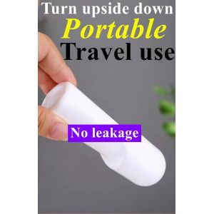 30ml 50ml 60ml HDPE Plastic Roll on Deodorant bottle Empty Bottle Deodorant