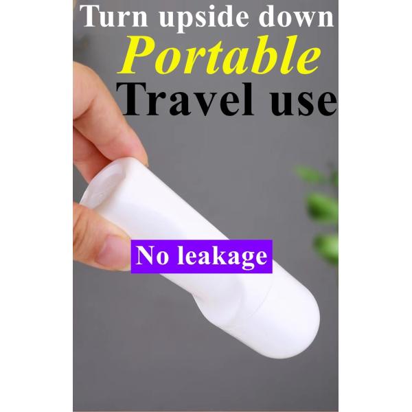 30ml 50ml 60ml HDPE Plastic Roll on Deodorant bottle Empty Bottle Deodorant