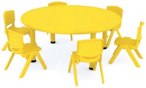 China preschool tables and chairs safety plastic furniture equipment for nursery school on sale