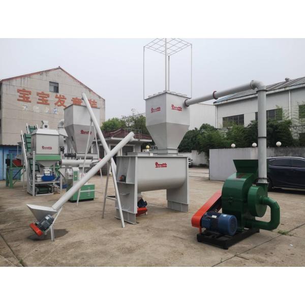 45KW Ring Die Feed Pellet Machine Sheep Cattle Feed Pellet Machine