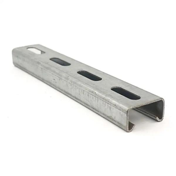 Galvanized Steel Strut Channel Slotted C Channel Steel For Construction And Building