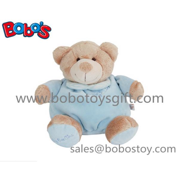 Buy 10"Blue Plush Infant Toys Baby Toy Sleeping Bear For your Kids Sleeping Time at wholesale prices