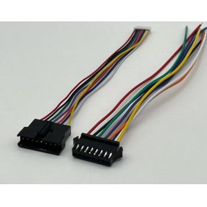 Customizable JST SM2.5 8 Pin Connector Electrical Wire Harness Assembly ul1007