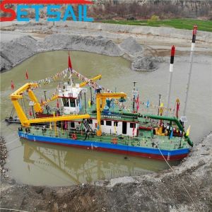 12 Inch Cutter Suction Dredger Used for Sand Extraction in River Total Height 2