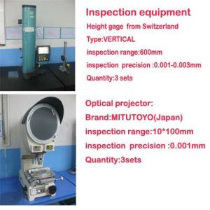 Stamping die parts from Tool parts maker PinYi