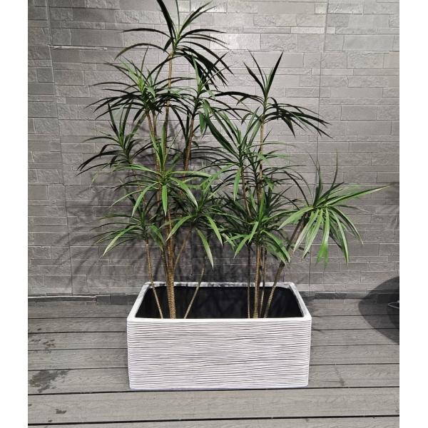 Modern Reinforced Clay Planter Customed For Your Garden Aesthetics