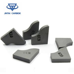 Grade YG6 Blank Brazed Tungsten Carbide Tip , Sintering Brazed Tips