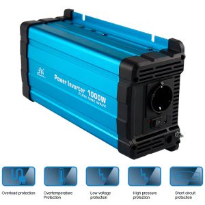 12v dc ac 220v pure sine wave inverter 1000W