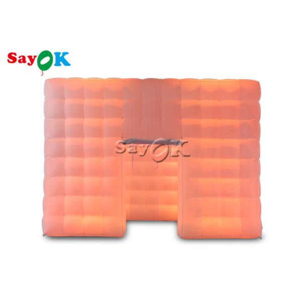 Custom Inflatable Tent Big Portable Outdoor Event Inflatable Cube Tent With Led