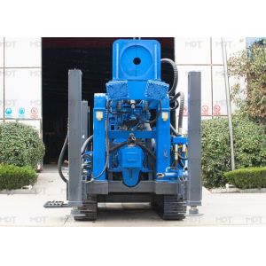 Geotechnical Diamond Hydraulic Crawler Drilling Rig Blue Color