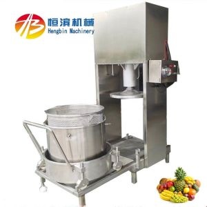 200L Automatic Hydraulic Power Press Juicer for Grape Wine Herb Fruit Processing