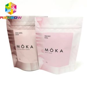 Matt Finish Cbd Bath Salt Plastic Pouches Packaging Aluminum Foil Resealable For