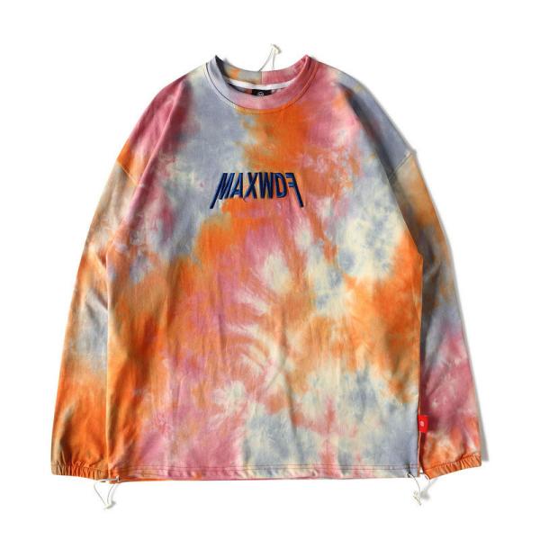 Buy Tye Dye Embroidered Anti Wrinkle Oversized Sweater Hoodie at wholesale prices