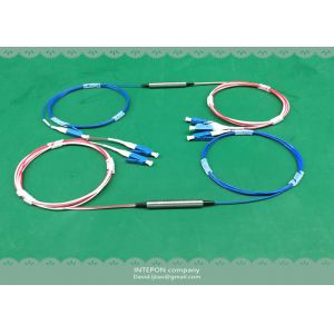 Quality WDM filter, 40dB transmission isolation, transmit 1550nm, reflect 1310 &amp;1490nm, LC/PC connector. for sale